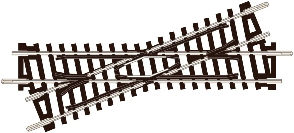 Peco ST50 Setrack křížení Code 80 N