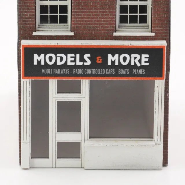 Scale Model Scenery LX353-OO průčelí obchodu stavebnice