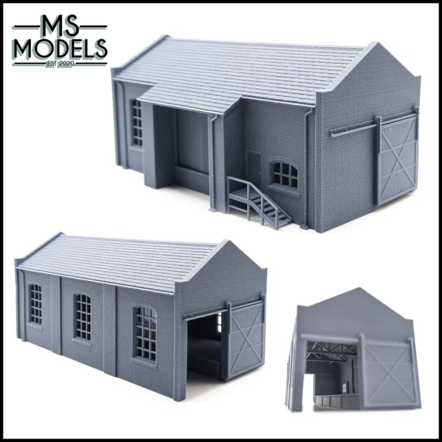MS Models LNWR/LMS Goods Shed skladiště zboží