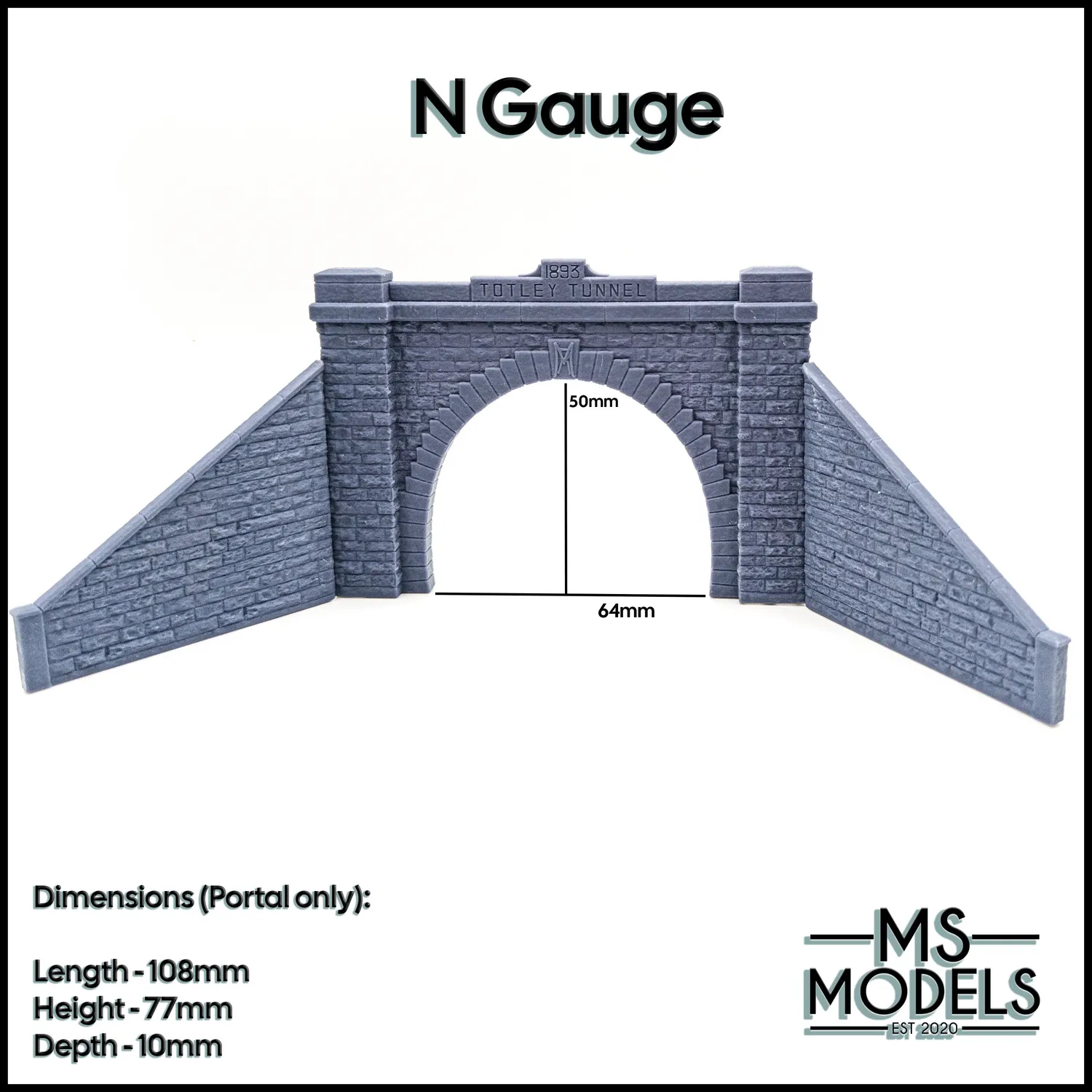 MS Models Tunnel Portal kamenný portál