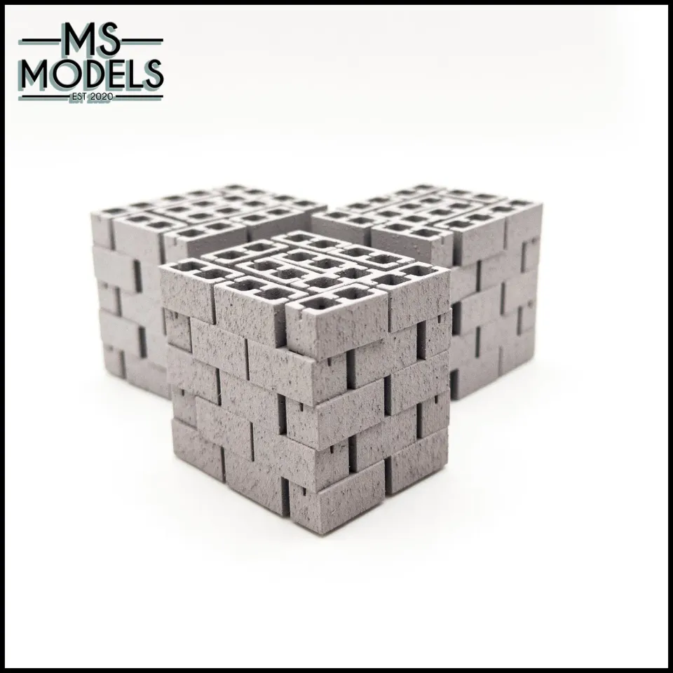MS Models Breeze/Cinder block stacks stohy tvárnic