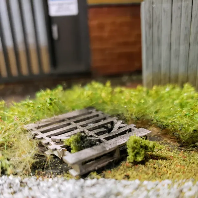 Scale Model Scenery LX022 přepravní palety laserem řezané