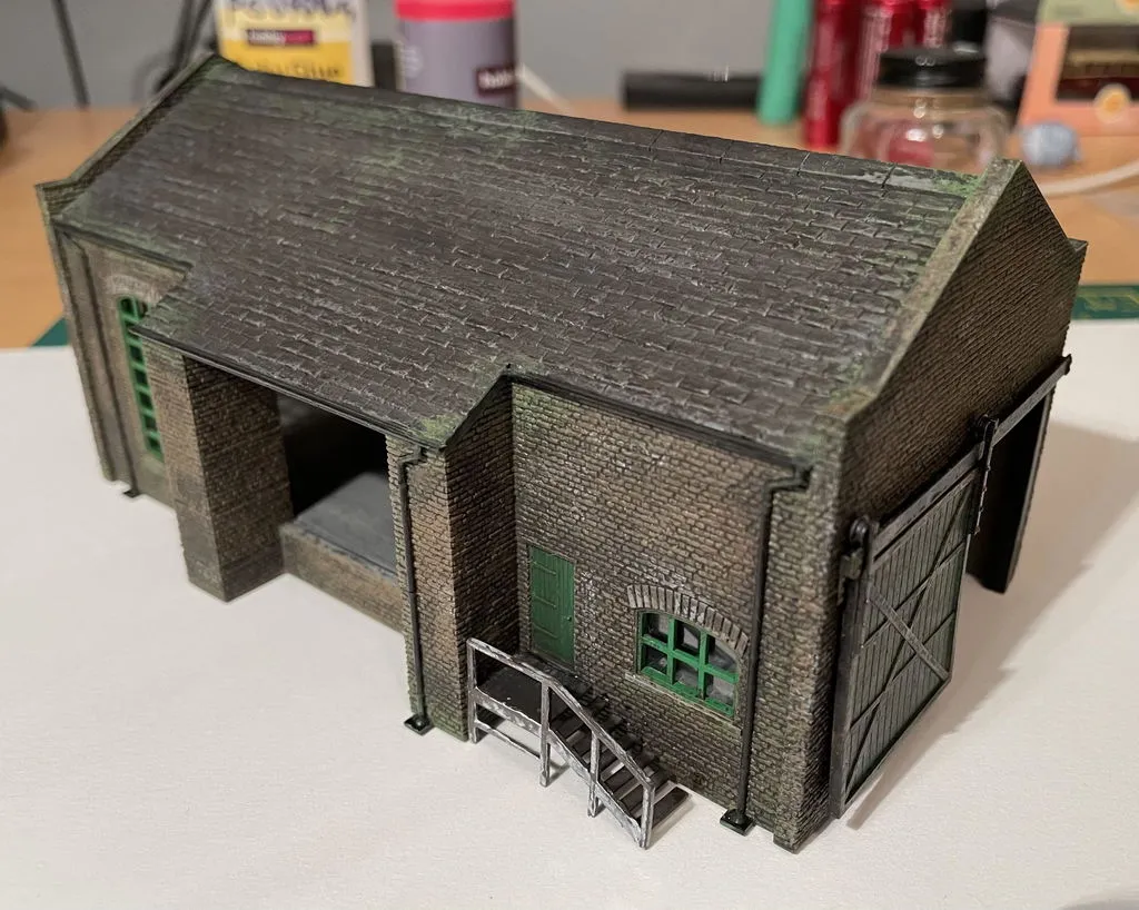 MS Models LNWR/LMS Goods Shed skladiště zboží