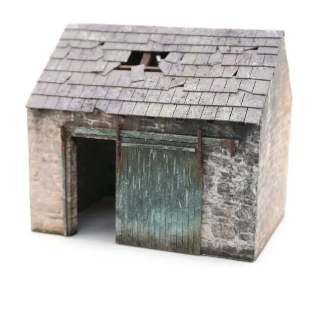 Scale Model Scenery KX057-OO stodola stavebnice