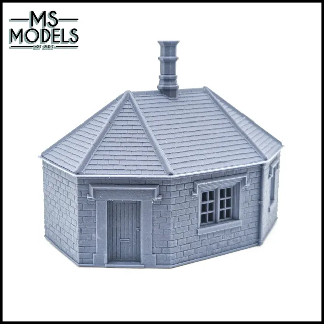 MS Models Stone Toll Booth kamenná mýtnice