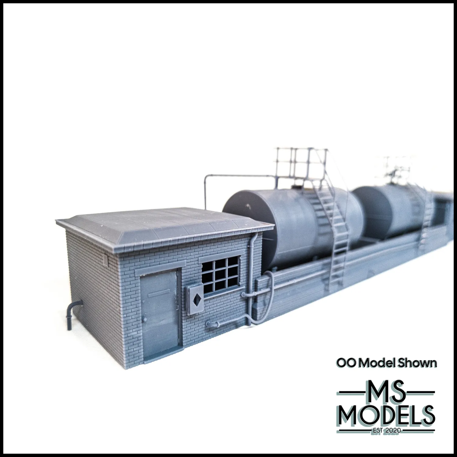 MS Models Buxton TMD Fuel Storage Depot stavebnice palivová