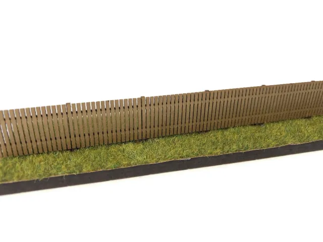 Scale Model Scenery LX391-OO dřevěný plaňkový plot, 884 mm