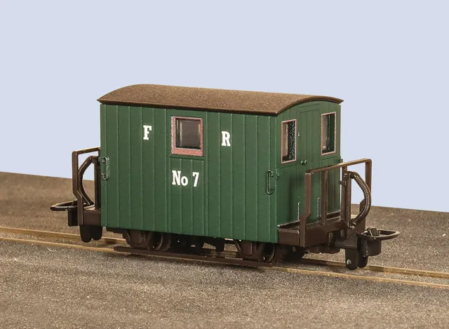 Peco OO-9 GR-590A brzdový vůz Quarryman
