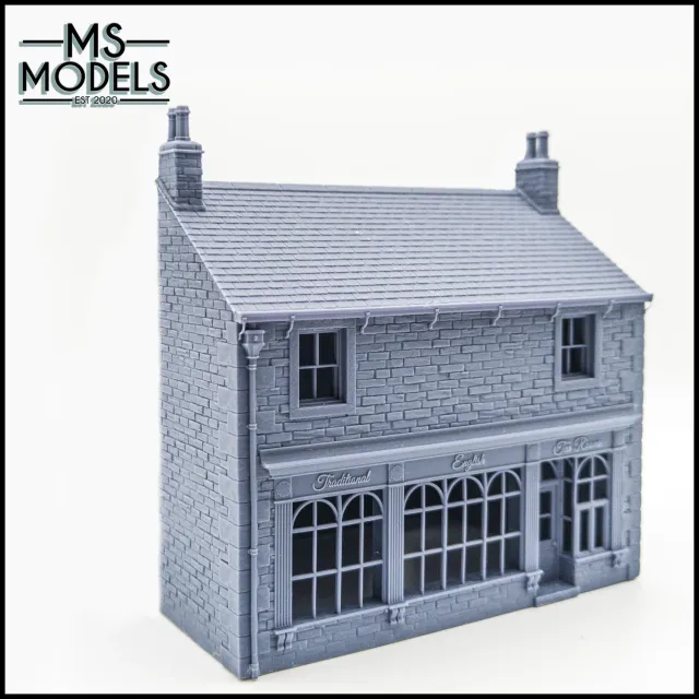 MS Models Low-Relief Tea Rooms Shops Post Office