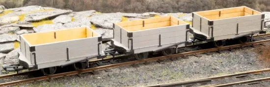 Peco OR161 stavebnice otevřených vozů O-16,5/NG7 3 ks